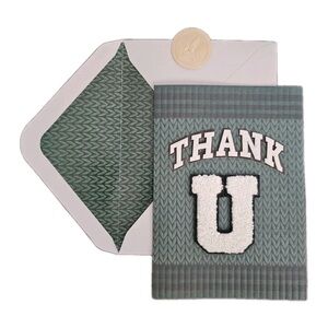 🆕Papyrus 3D Textured “Thank You” Card
